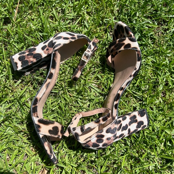 Madden Girl Leopard Print Heels - Picture 3 of 12